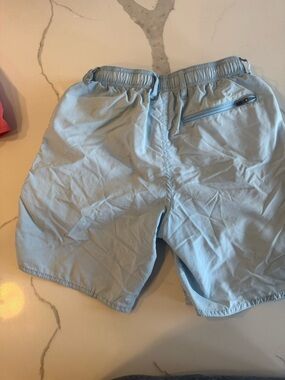AFTCO Light Blue Kids Swim Trunks